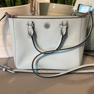 Tory Burch baby blue crossbody